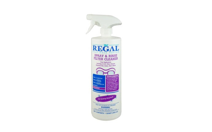 Regal Spray n Rinse Filter Cleaner